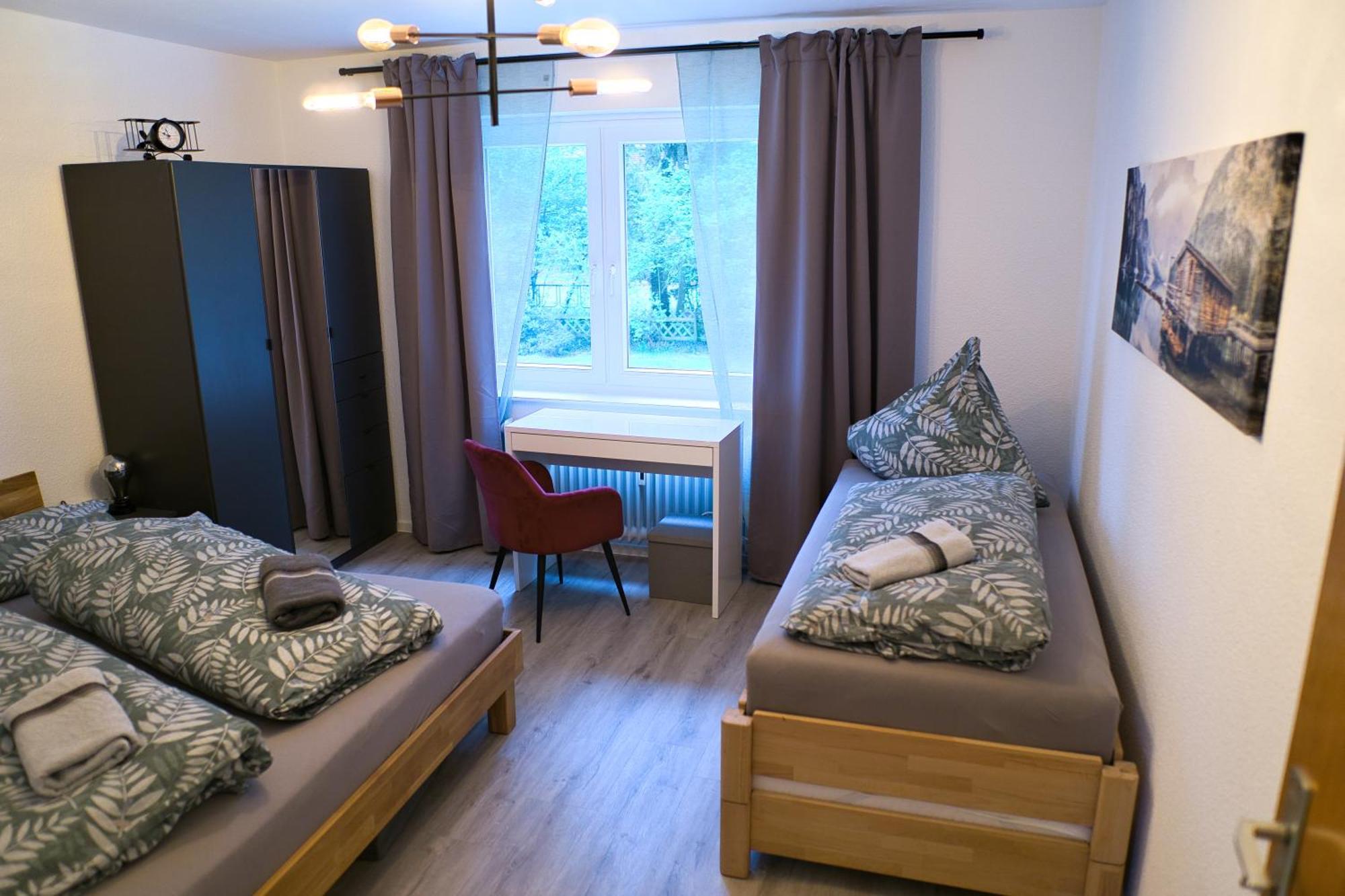 Stilvolle 2 Schlafzimmer Apartments Heidegarten, Osterheide, Zentrum 施内沃丁根 外观 照片